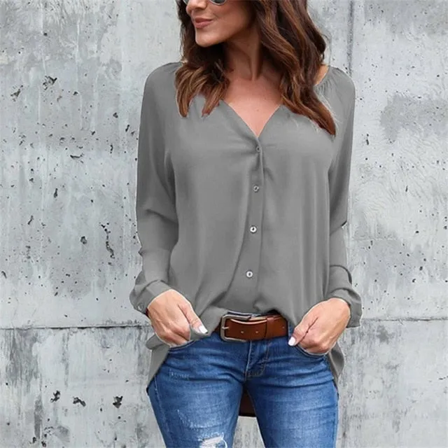 8 Color Maternity Blouses For Pregnant Women's Clothes Summer Full Chiffon Shirts Plus Size 5XL Casual Tops Pregnancy Clothing