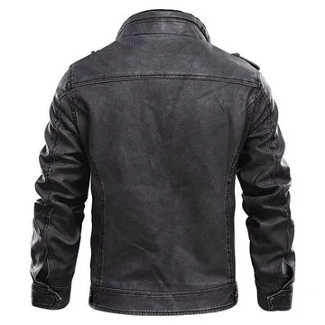 Alexander - high-quality motorcycle leather jacket for men