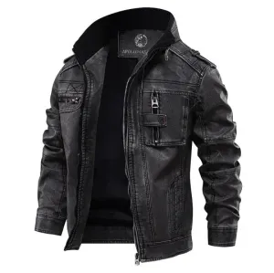 Alexander - high-quality motorcycle leather jacket for men