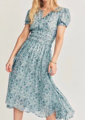 Areli Dress (Blue Ocean Breeze)