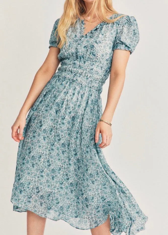 Areli Dress (Blue Ocean Breeze)