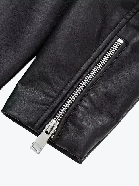Belted Motorcycle Jacket
