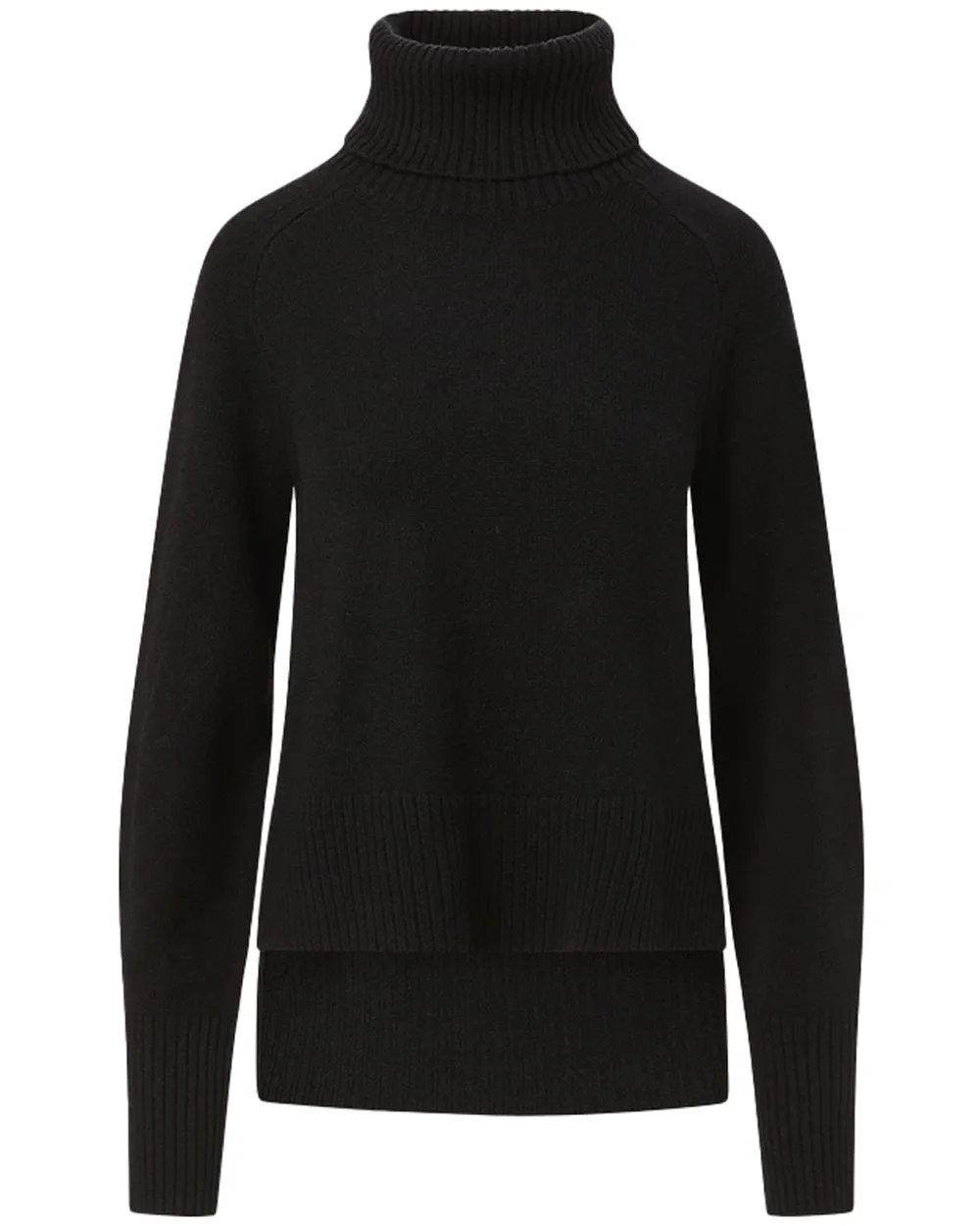 Black Lerato Turtleneck Sweater