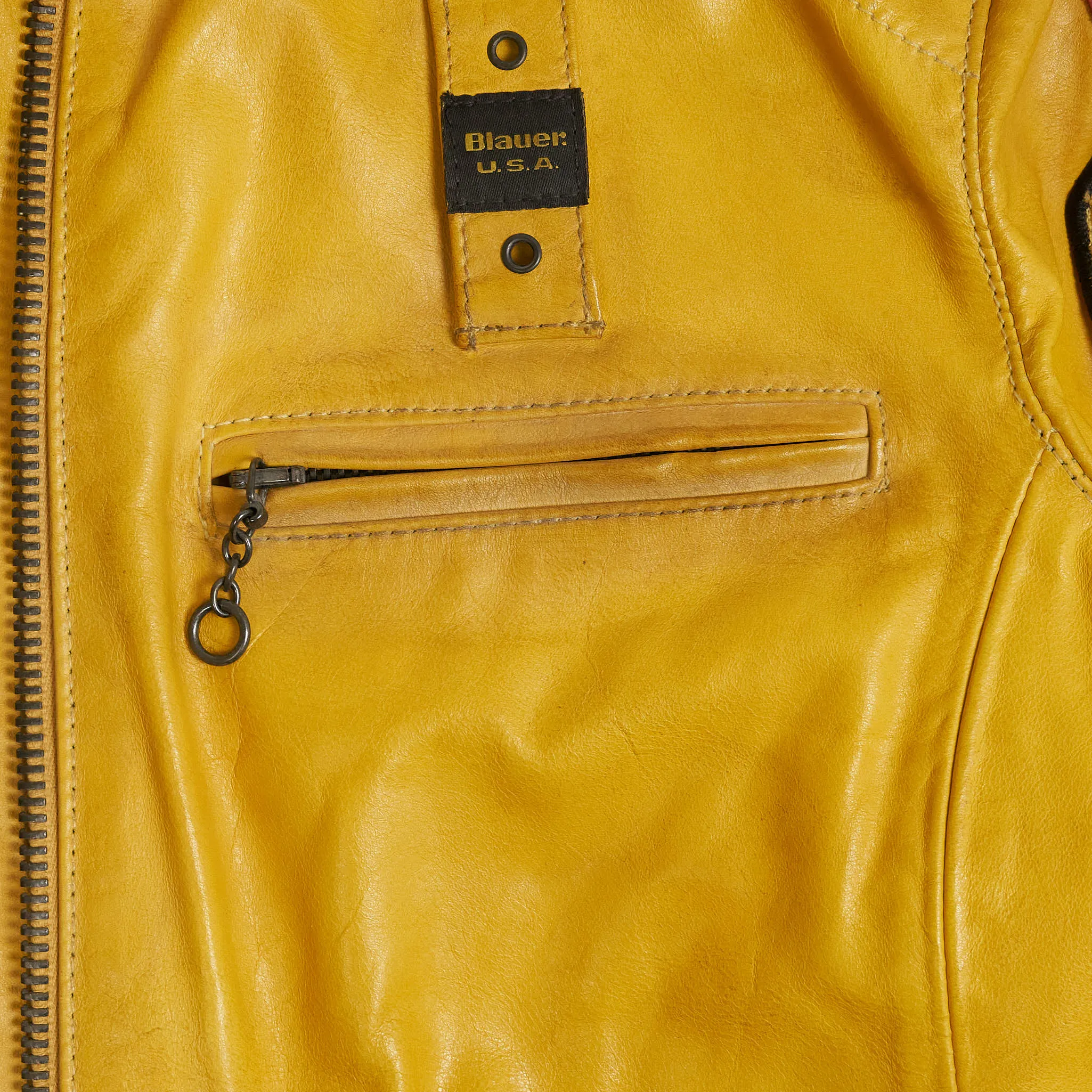 Blauer Ladies Highway Patrol Cafe RacerLeather Jacket