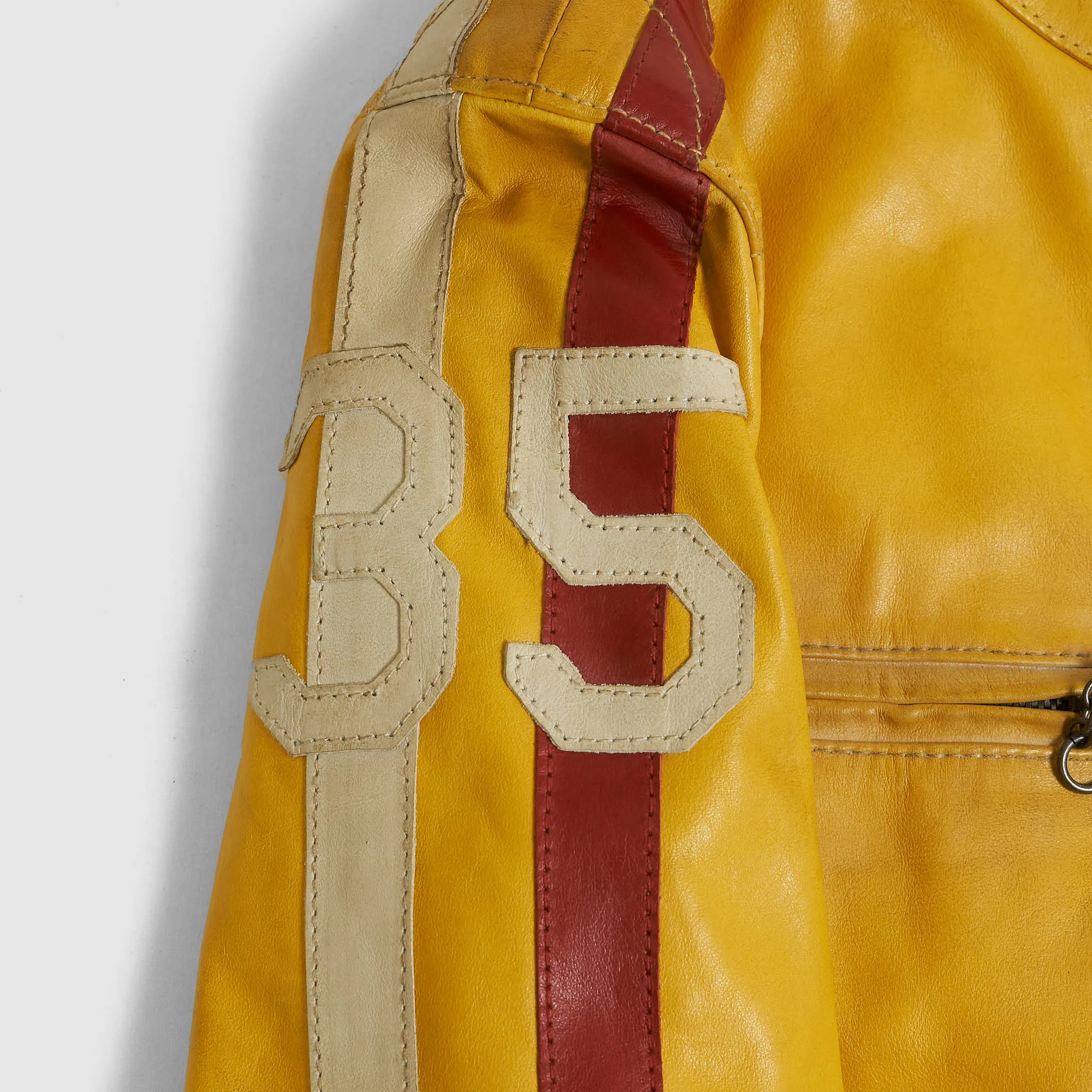 Blauer Ladies Highway Patrol Cafe RacerLeather Jacket
