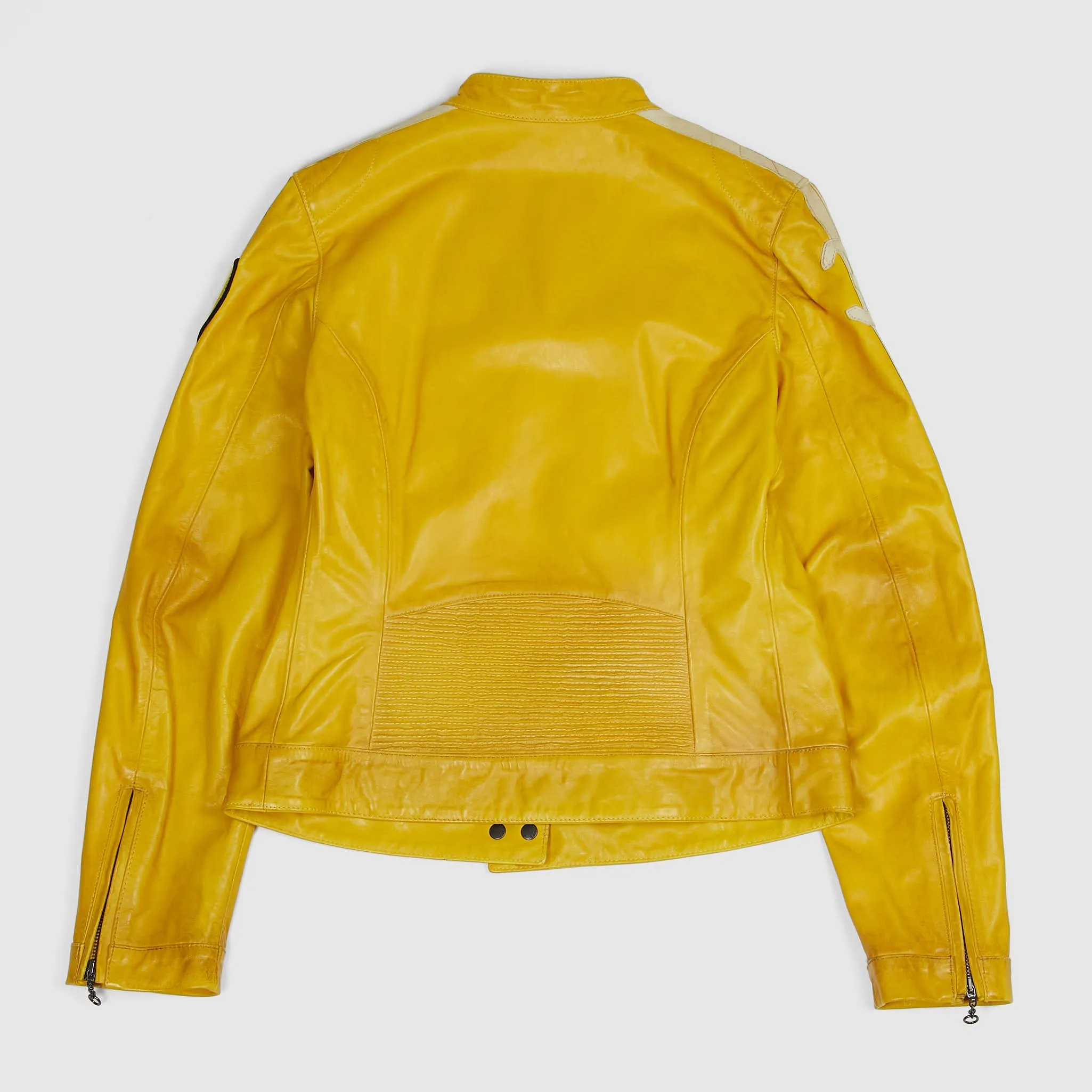 Blauer Ladies Highway Patrol Cafe RacerLeather Jacket