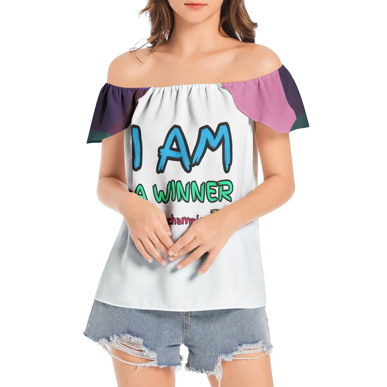 BLOUSES(Women's Off The Shoulder )