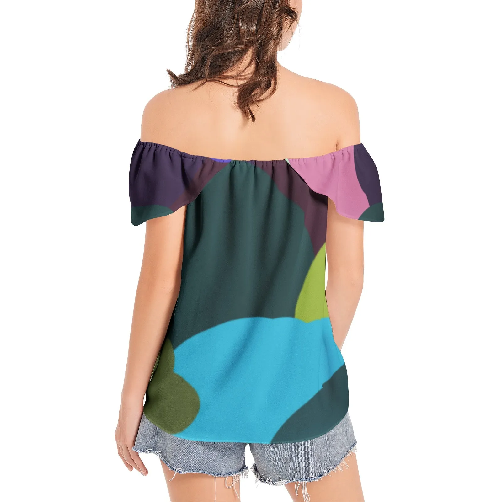 BLOUSES(Women's Off The Shoulder )