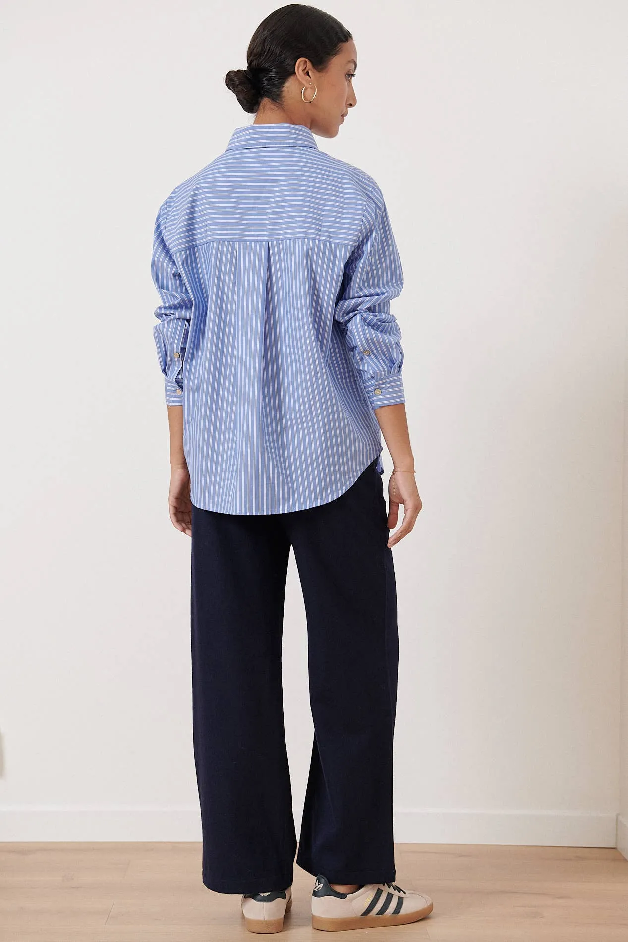 Blue Striped Shirt