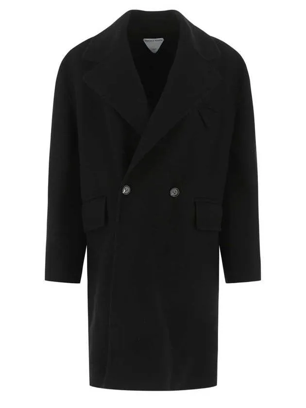Bottega Veneta Women's Double Coat Black