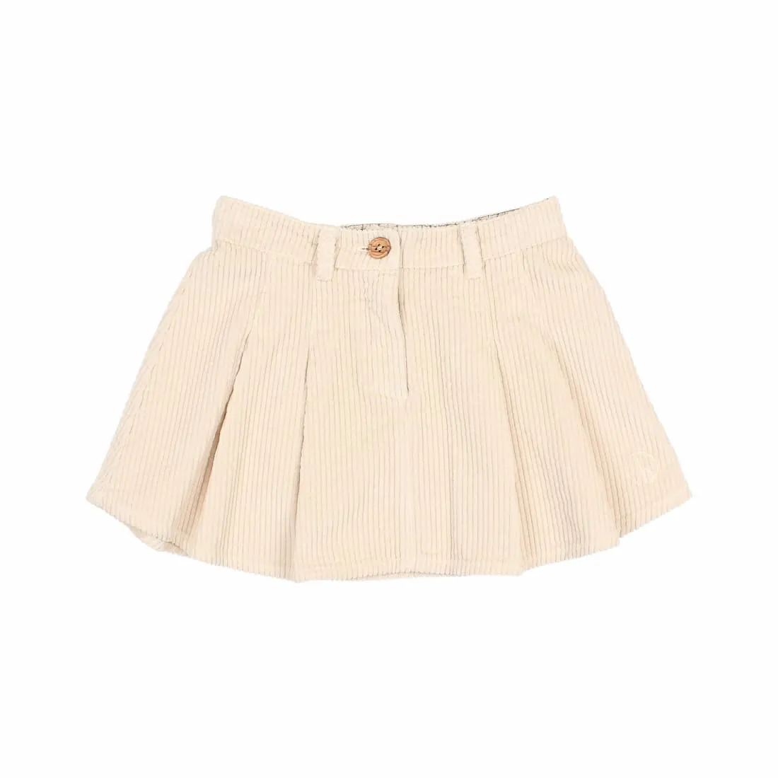 Box Pleat Skirt (Sand)