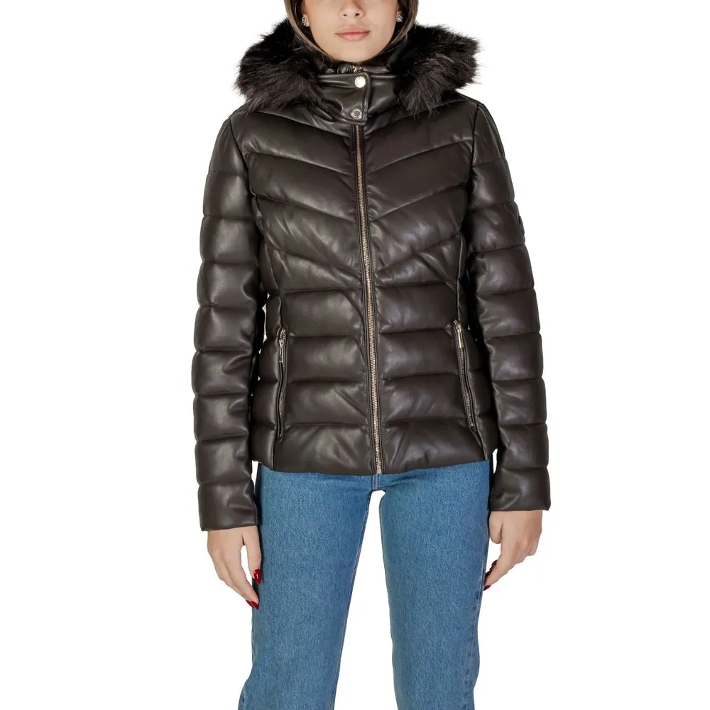 Brown Polyethylene Jackets & Coat