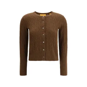 Cashmere cable-knit Cardigan