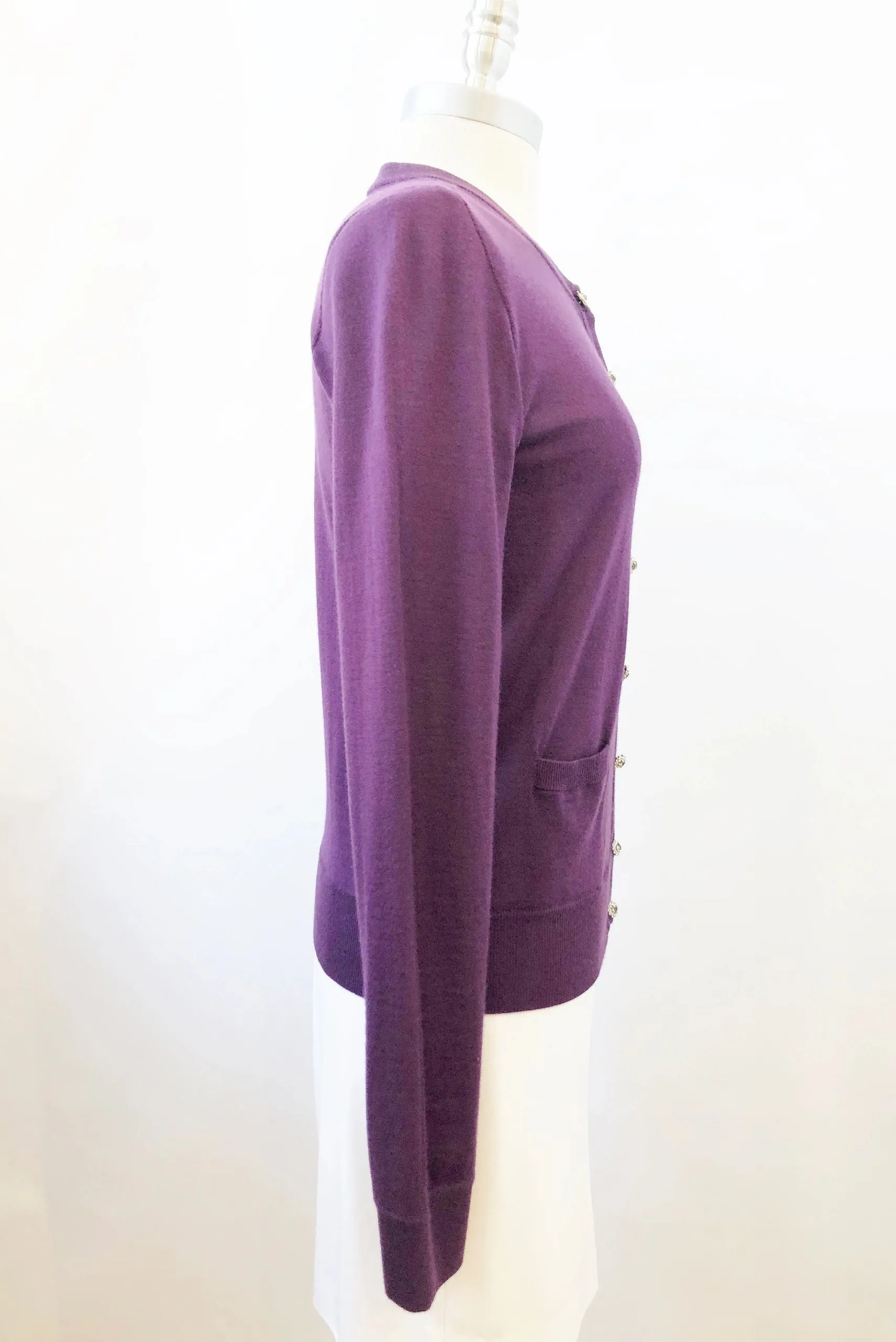 Cashmere Cardigan Sweater Size 38 It (2 Us)