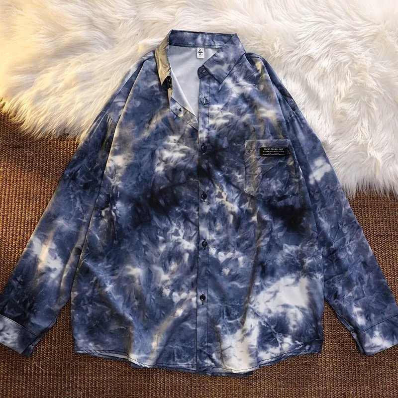 Chain Printed Plus Size Blouses