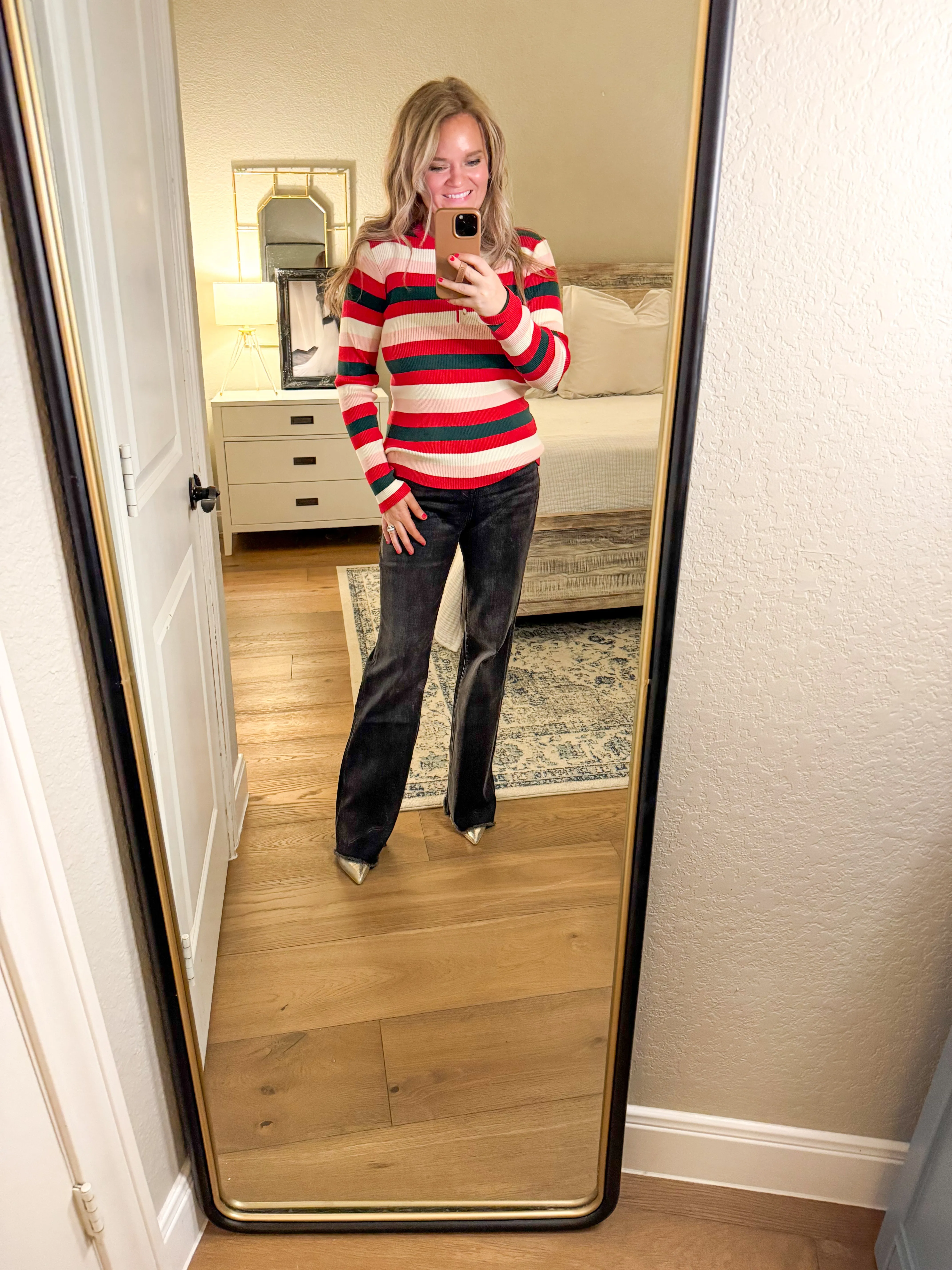 Christmas Striped Sweater