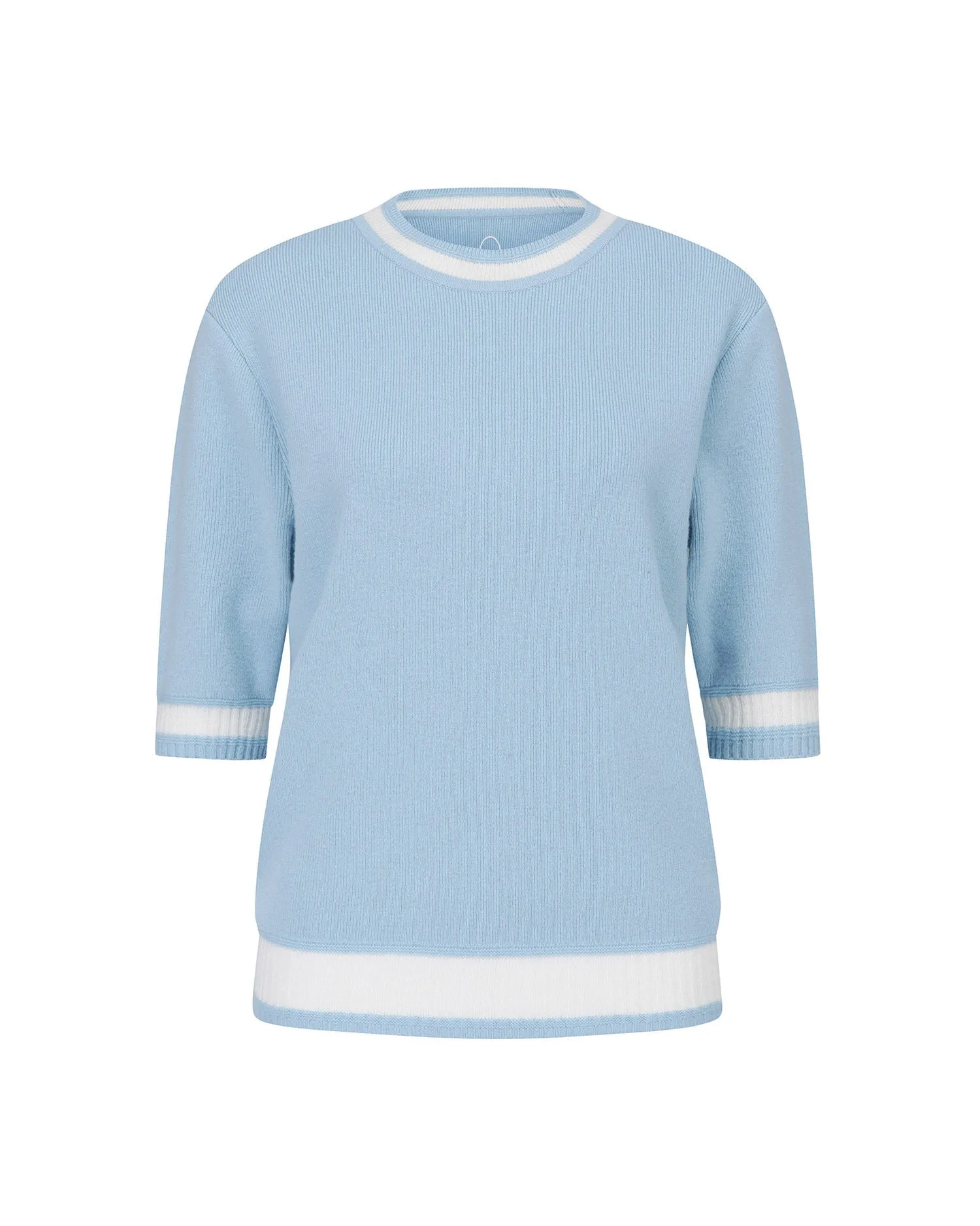 Circle Short Sleeve Sweater