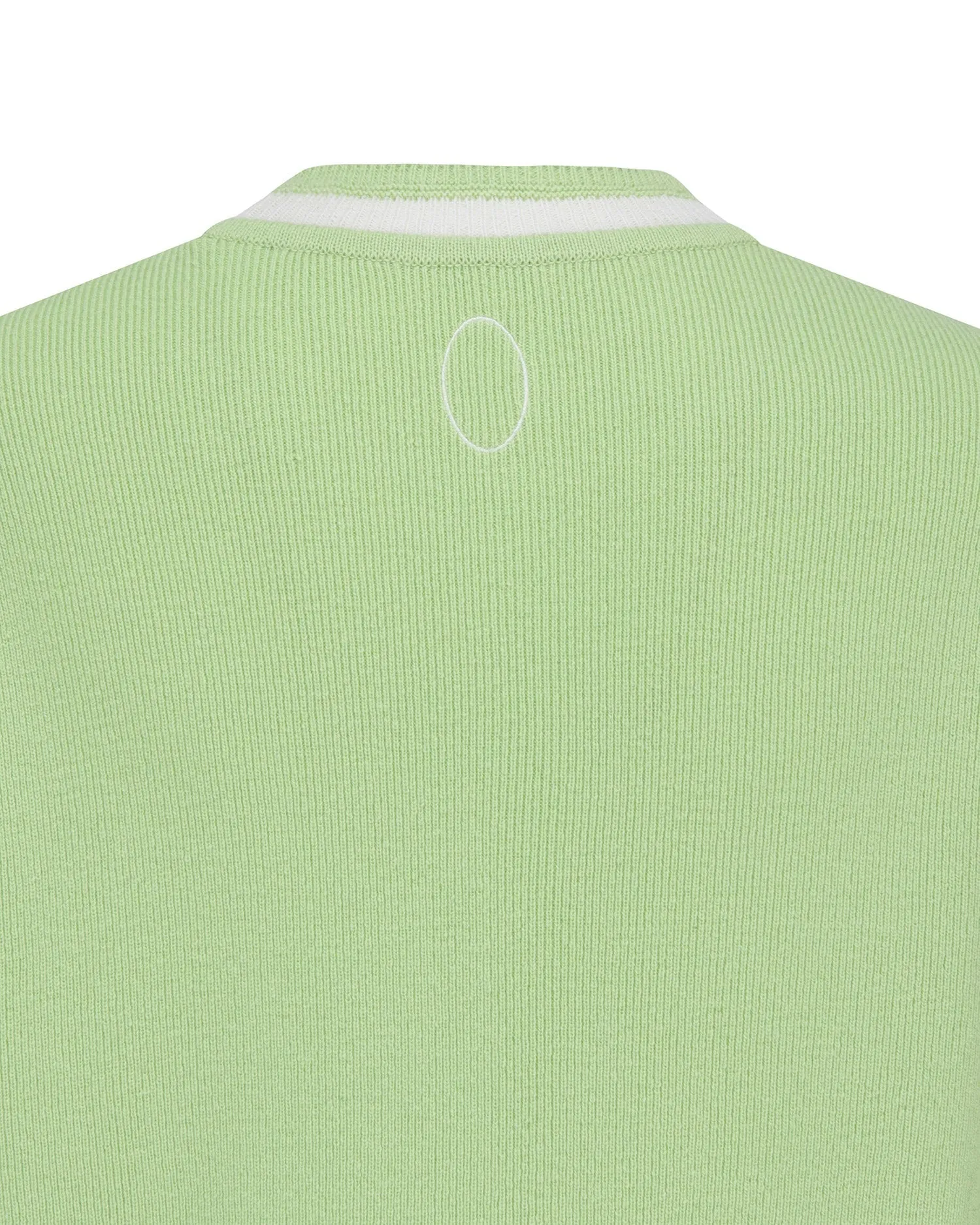 Circle Short Sleeve Sweater