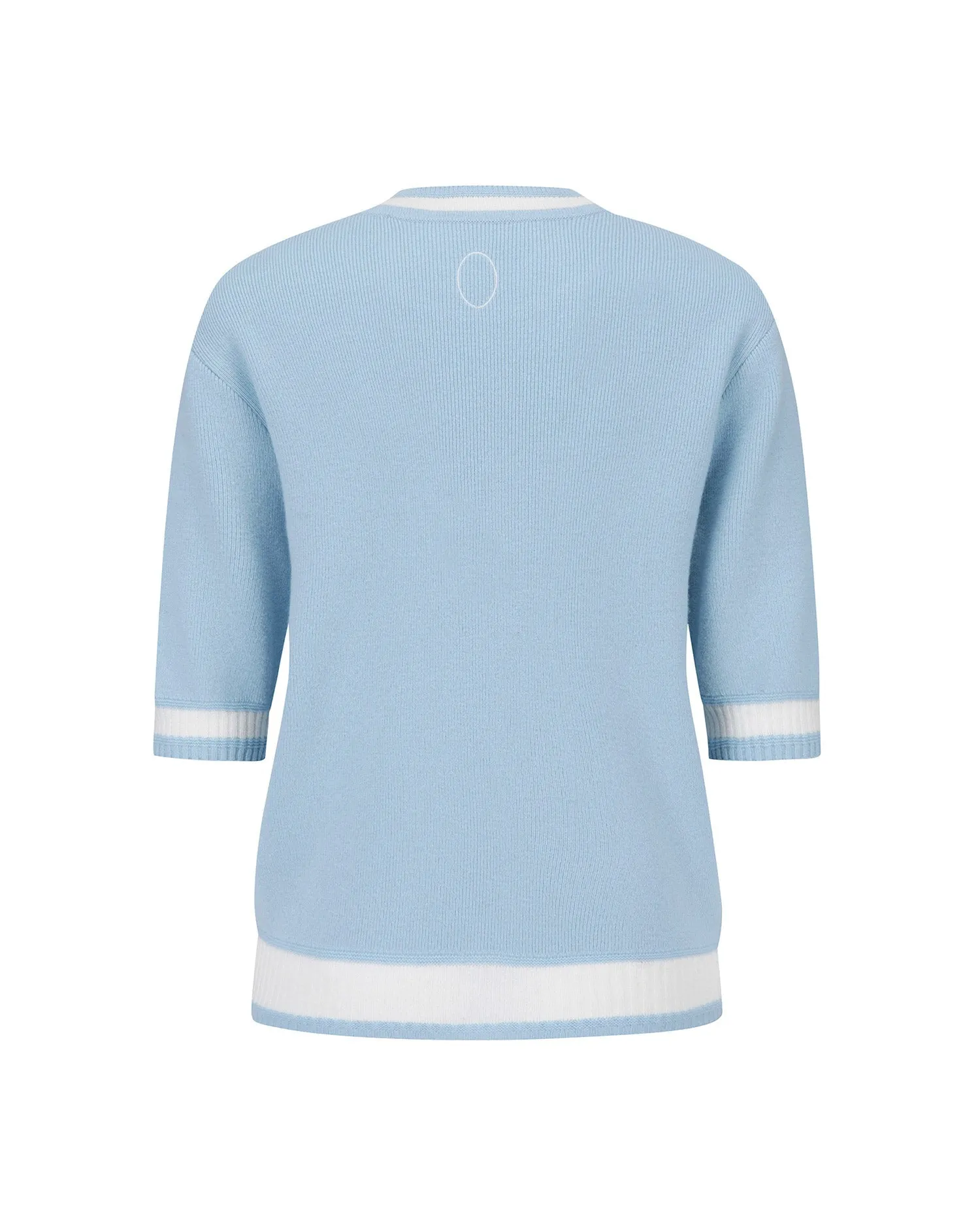 Circle Short Sleeve Sweater