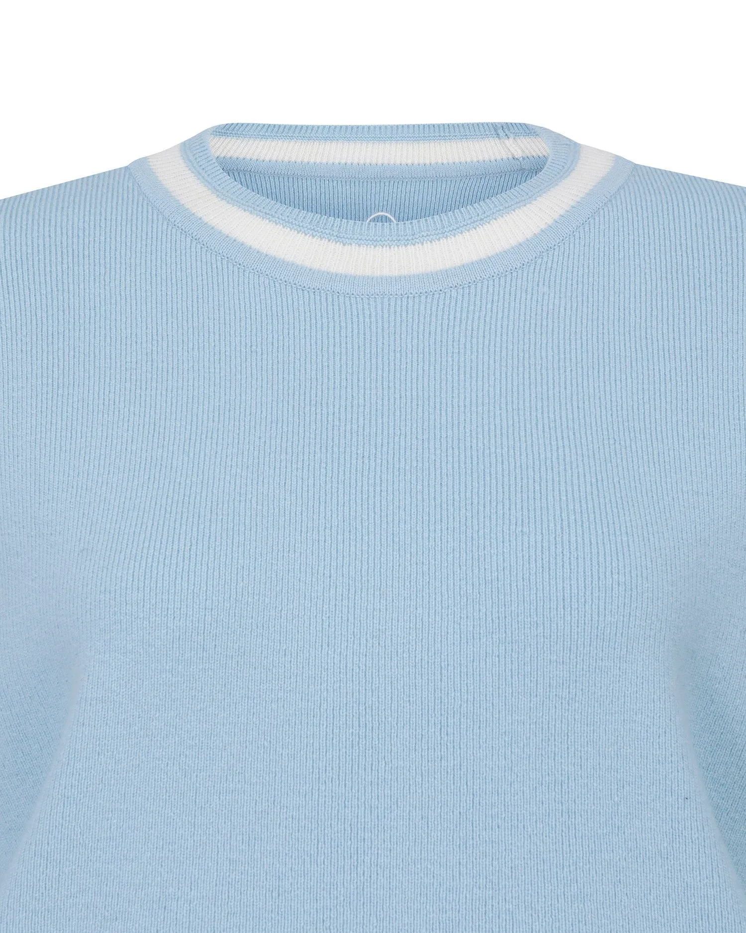 Circle Short Sleeve Sweater