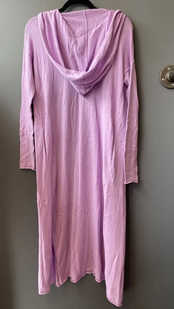 Cotton Cashmere Duster Cardigan Sweater