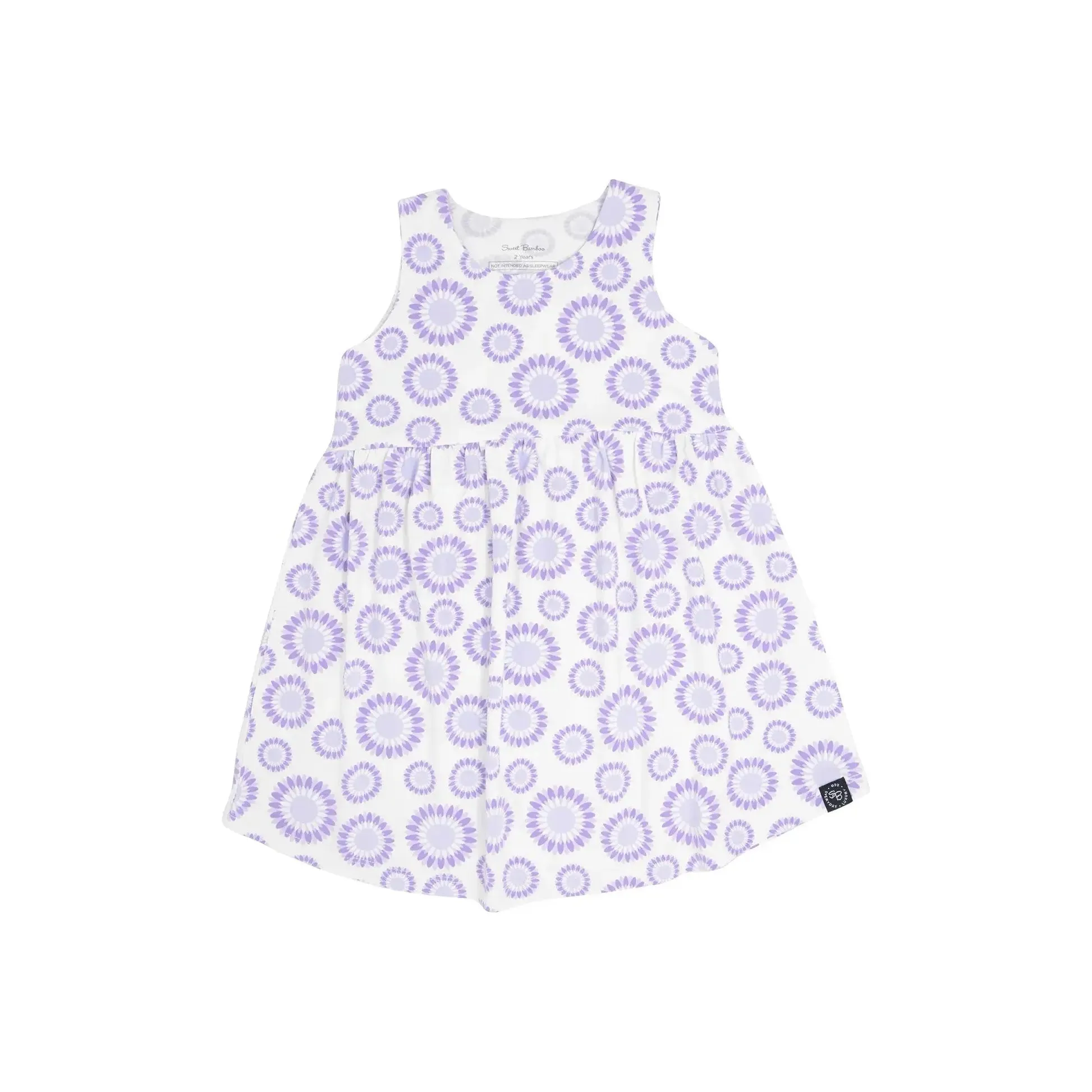 Crescent Moon Dress - Sunflower Purple