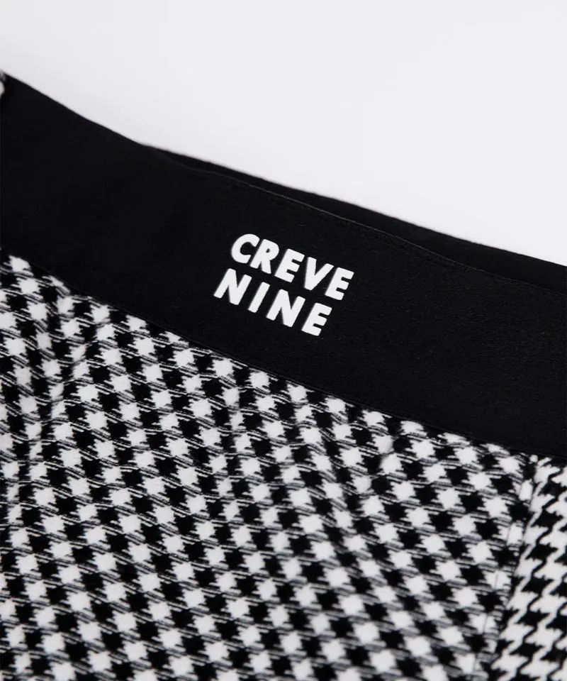 CREVE NINE: Mix Match Banding Skirt - Black