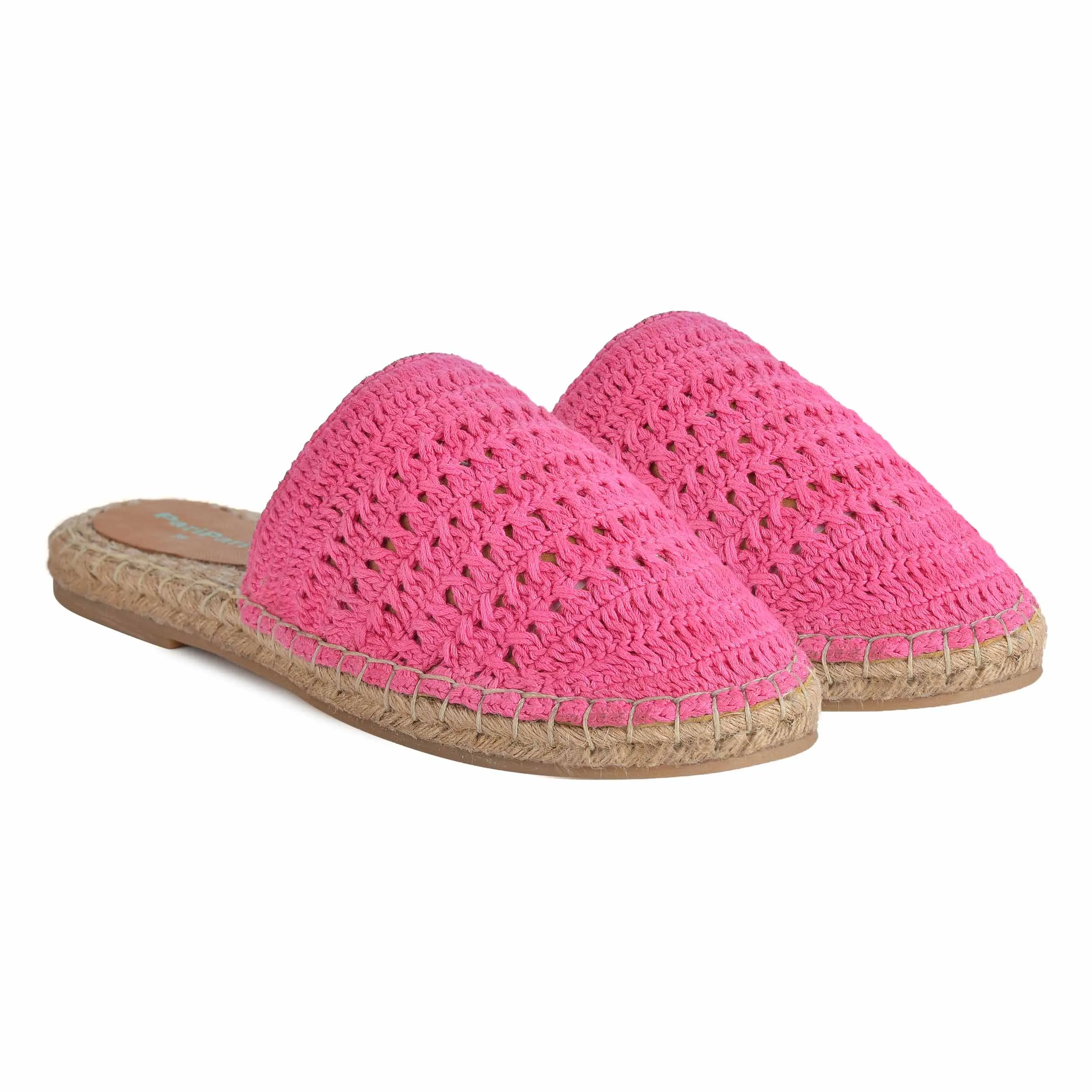 Croshia Pink Espadrilles Flats