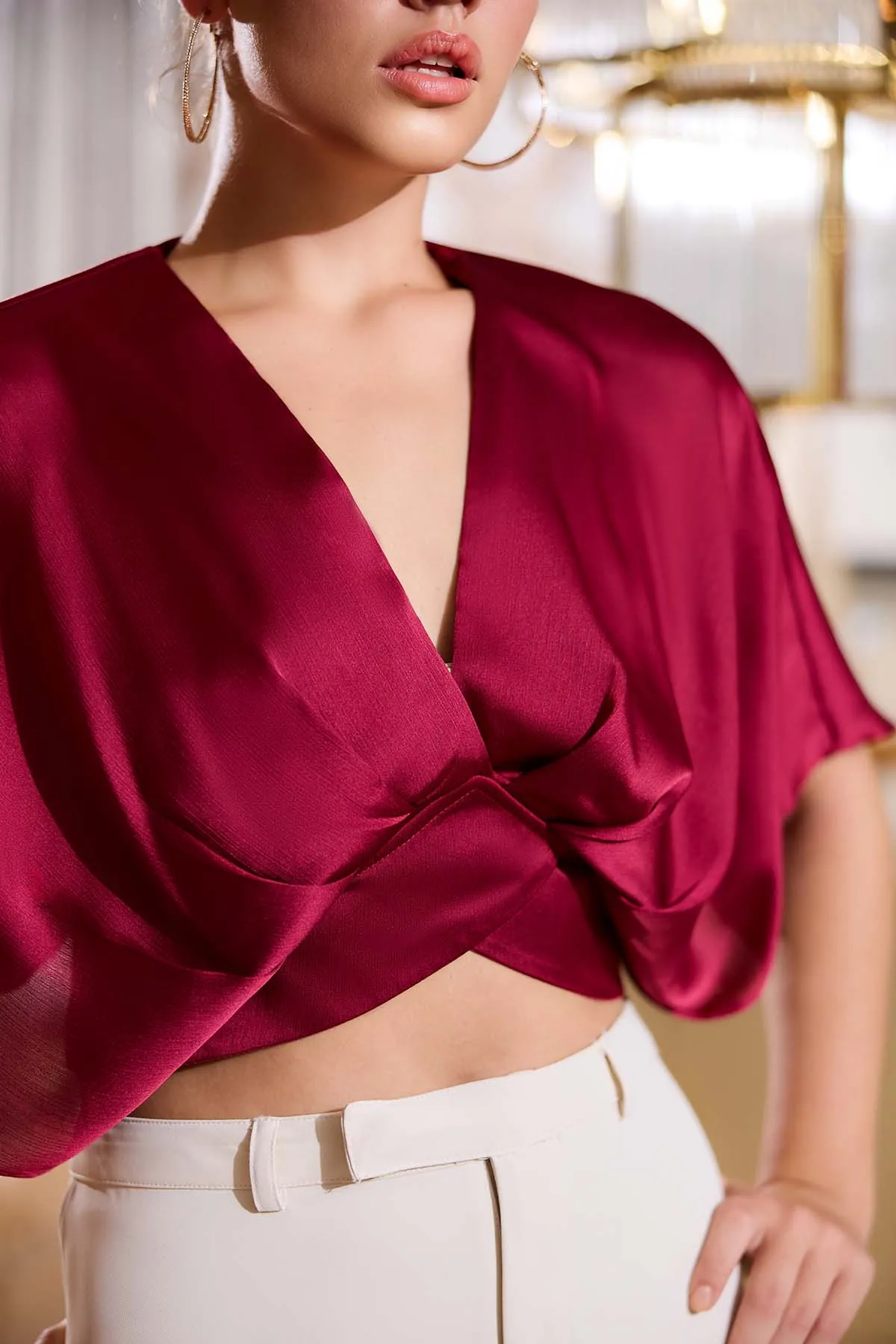 Crystal Bloom Sleeve Top