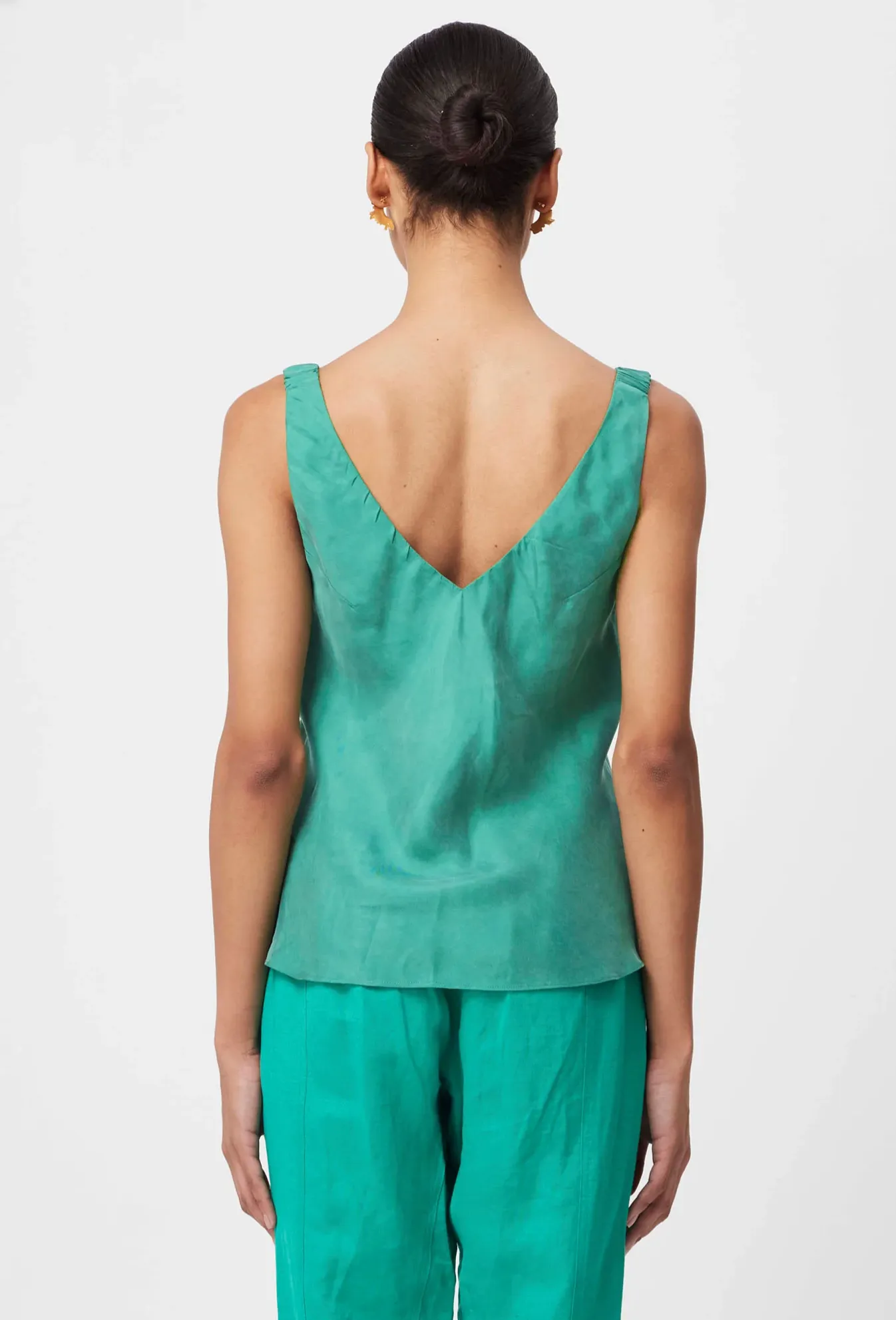 DELRAY Reversible Cami | BAY GREEN