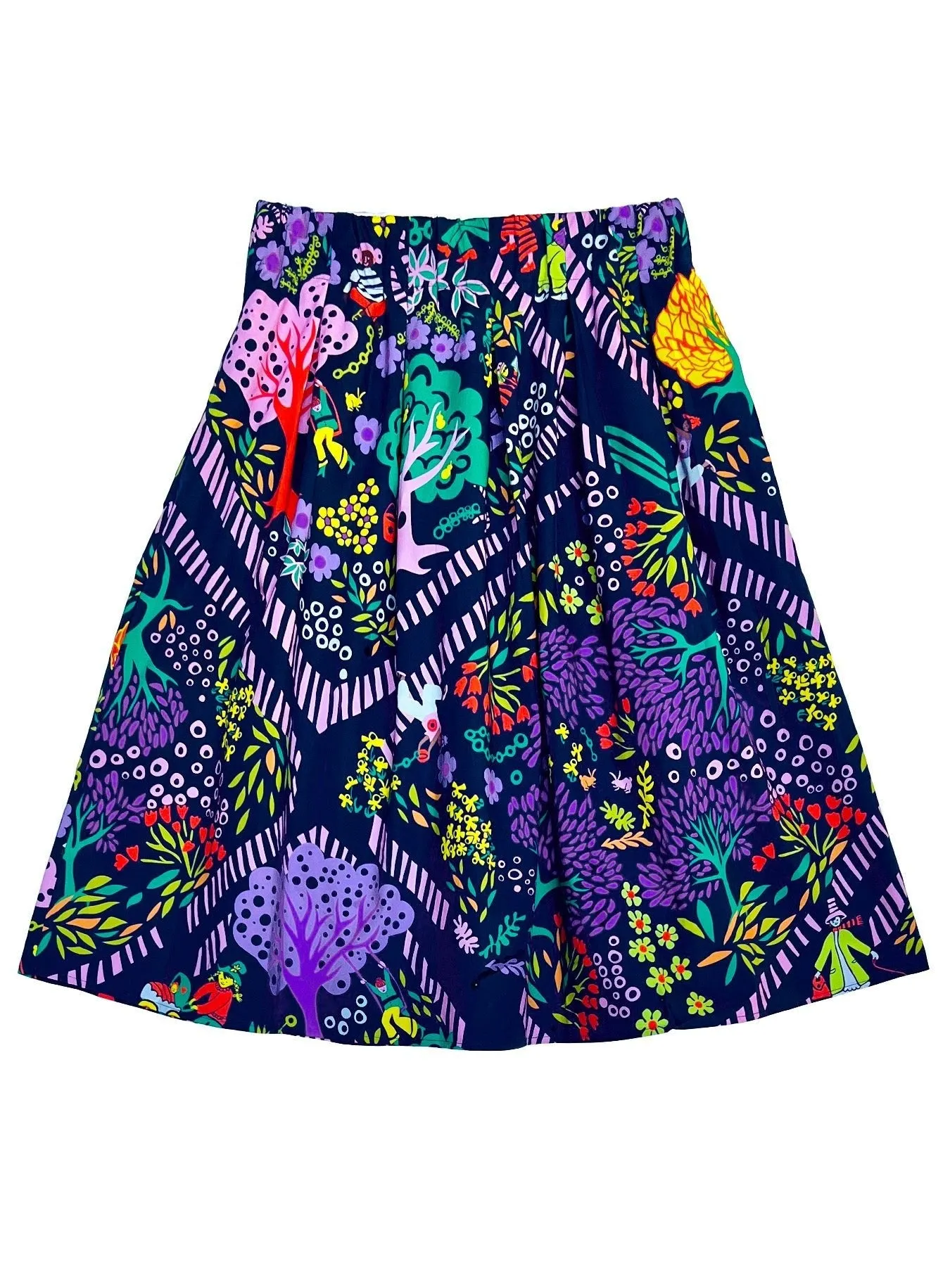 DIXIE skirt Garden Path Navy
