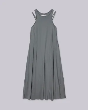 DOUBLE STRAP DRESS IN SEA FOAM