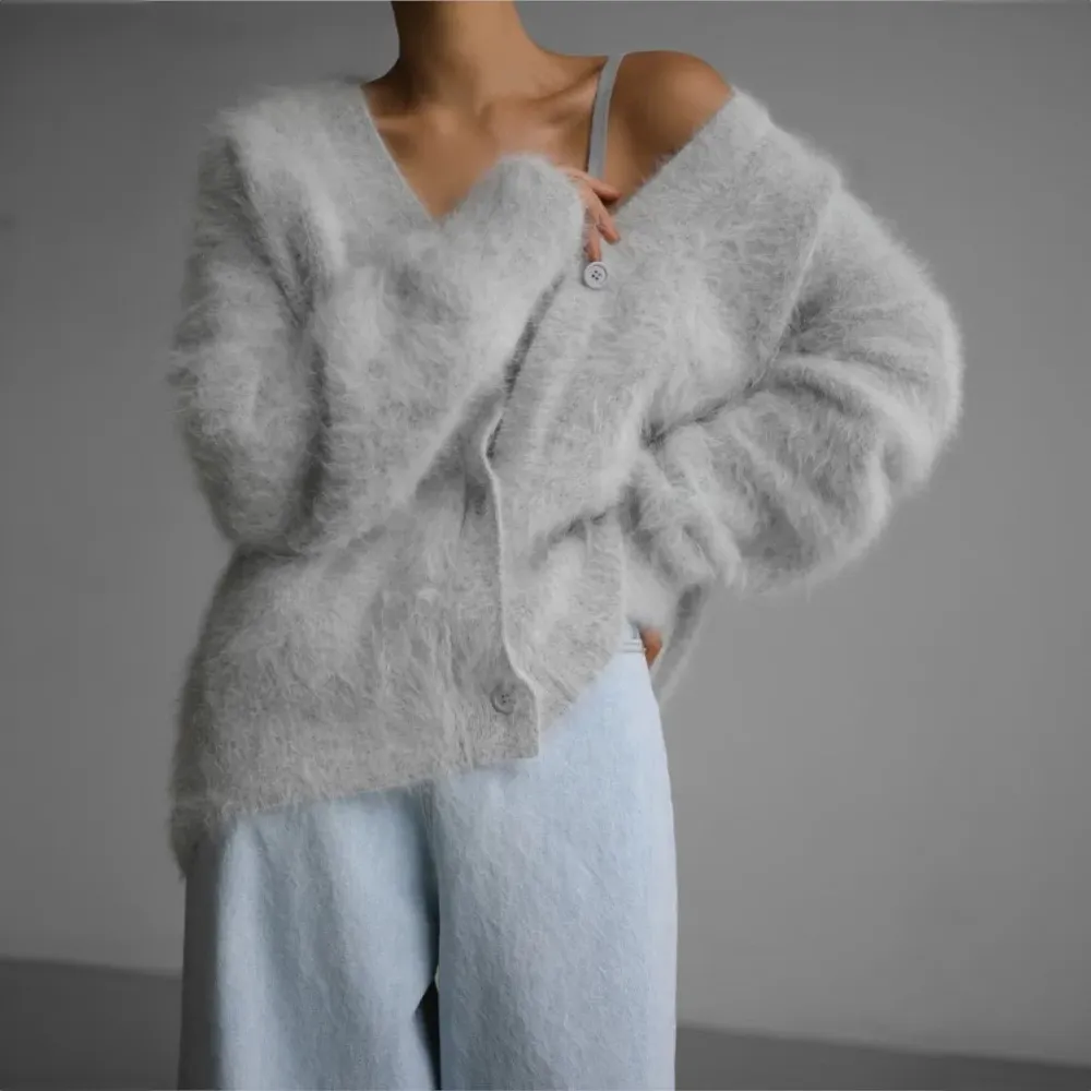 Elle | Comfortable Cashmere Cardigan