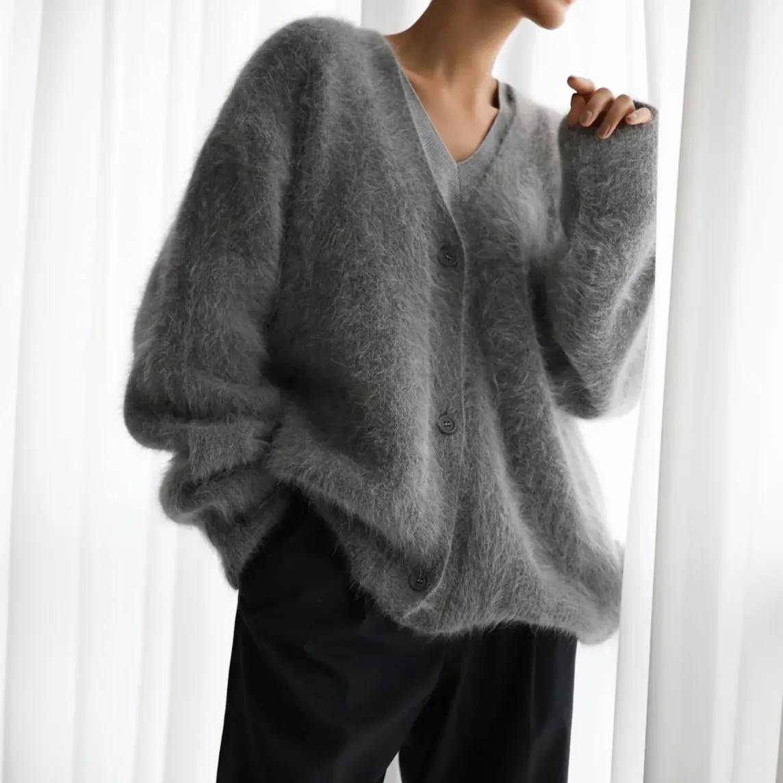 Elle | Comfortable Cashmere Cardigan