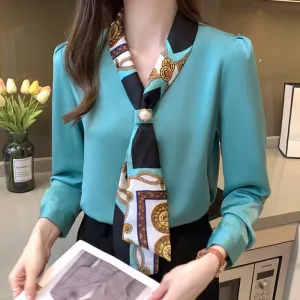 Empress Satin Womens Blouses