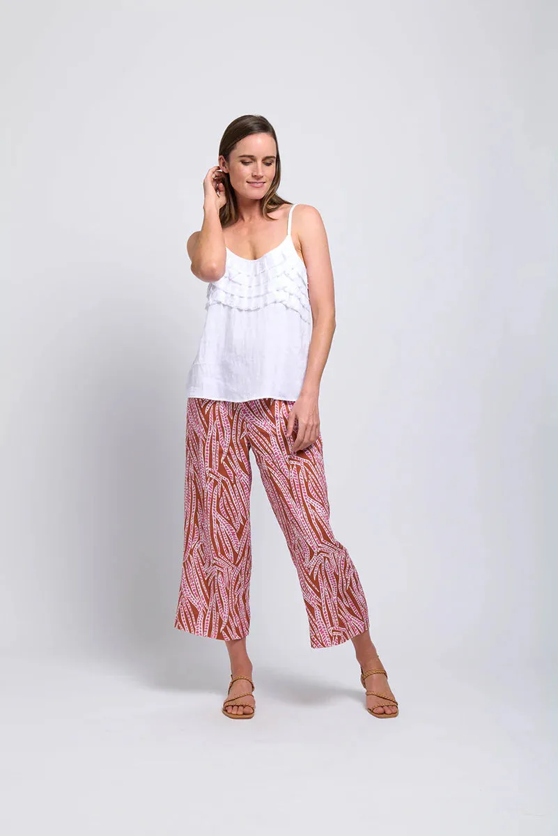 Foil - Pleat Dreams Top