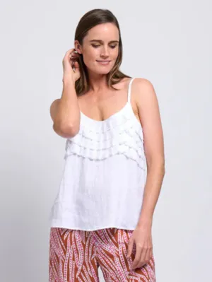 Foil - Pleat Dreams Top