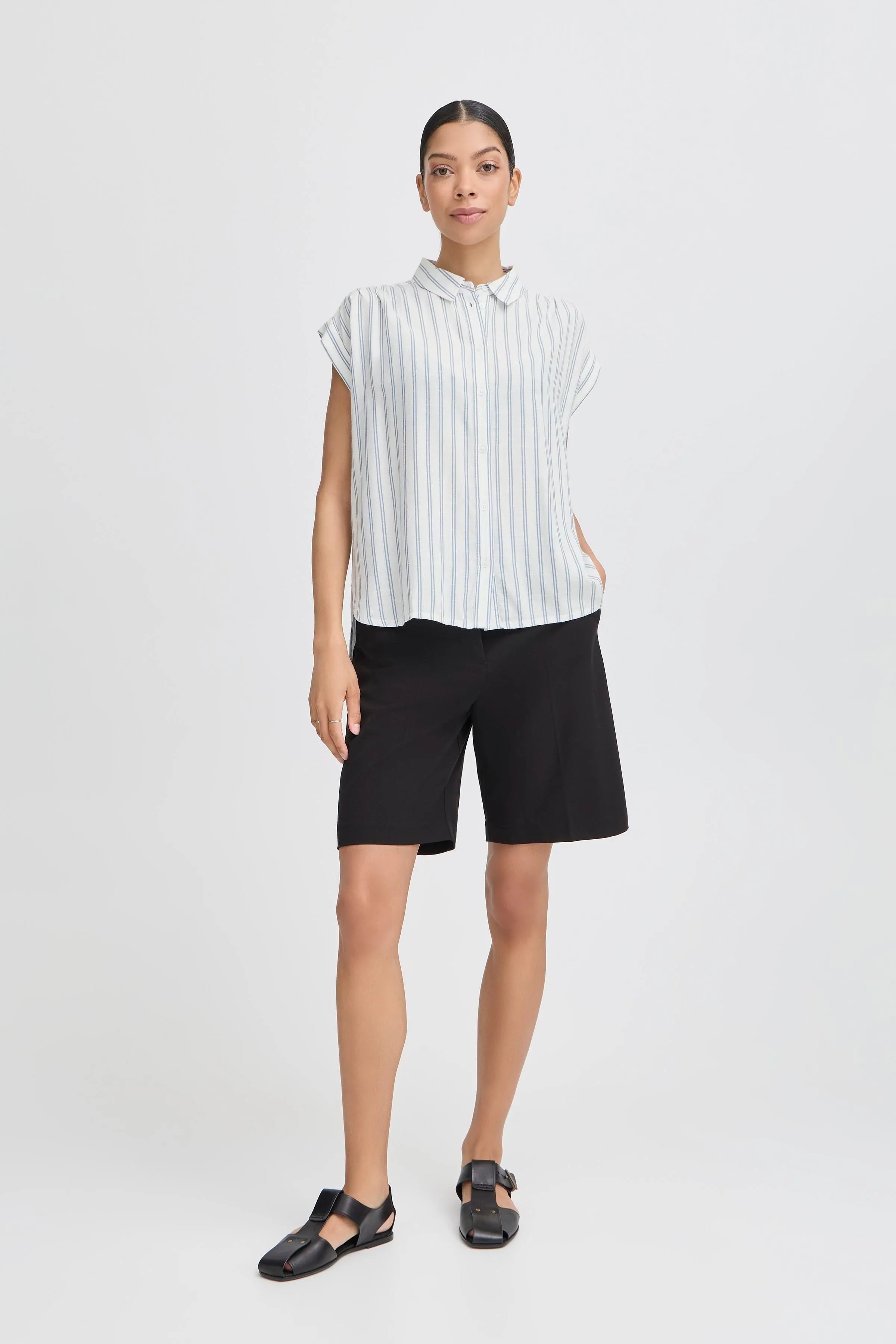 Frigg Shirt | Optical White Mix