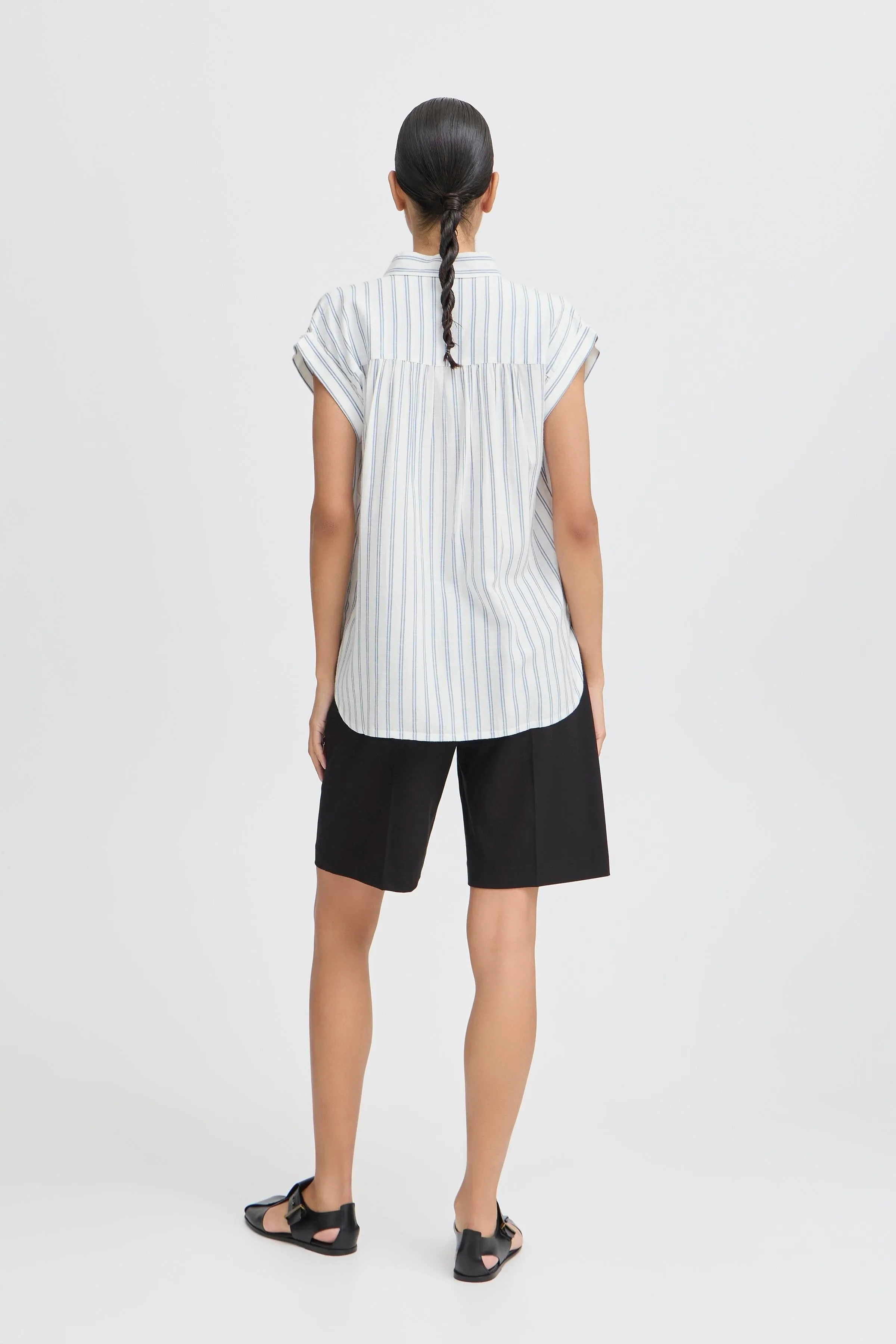 Frigg Shirt | Optical White Mix