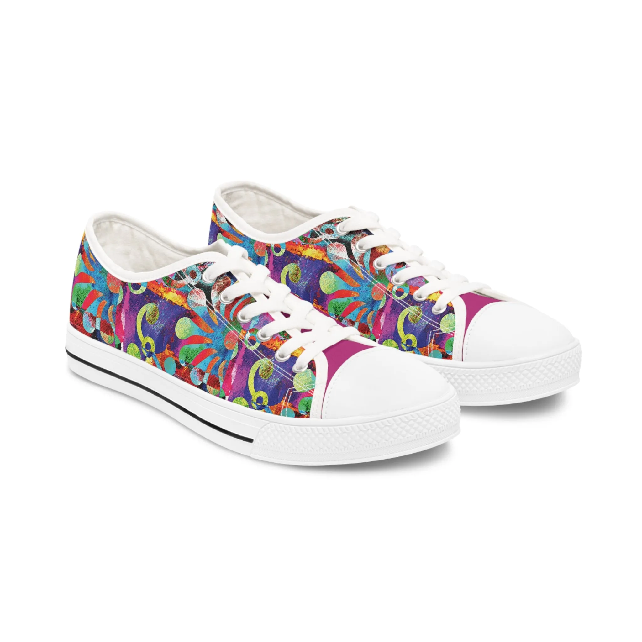 Funky Magic Women's Low Top Sneakers Shoes