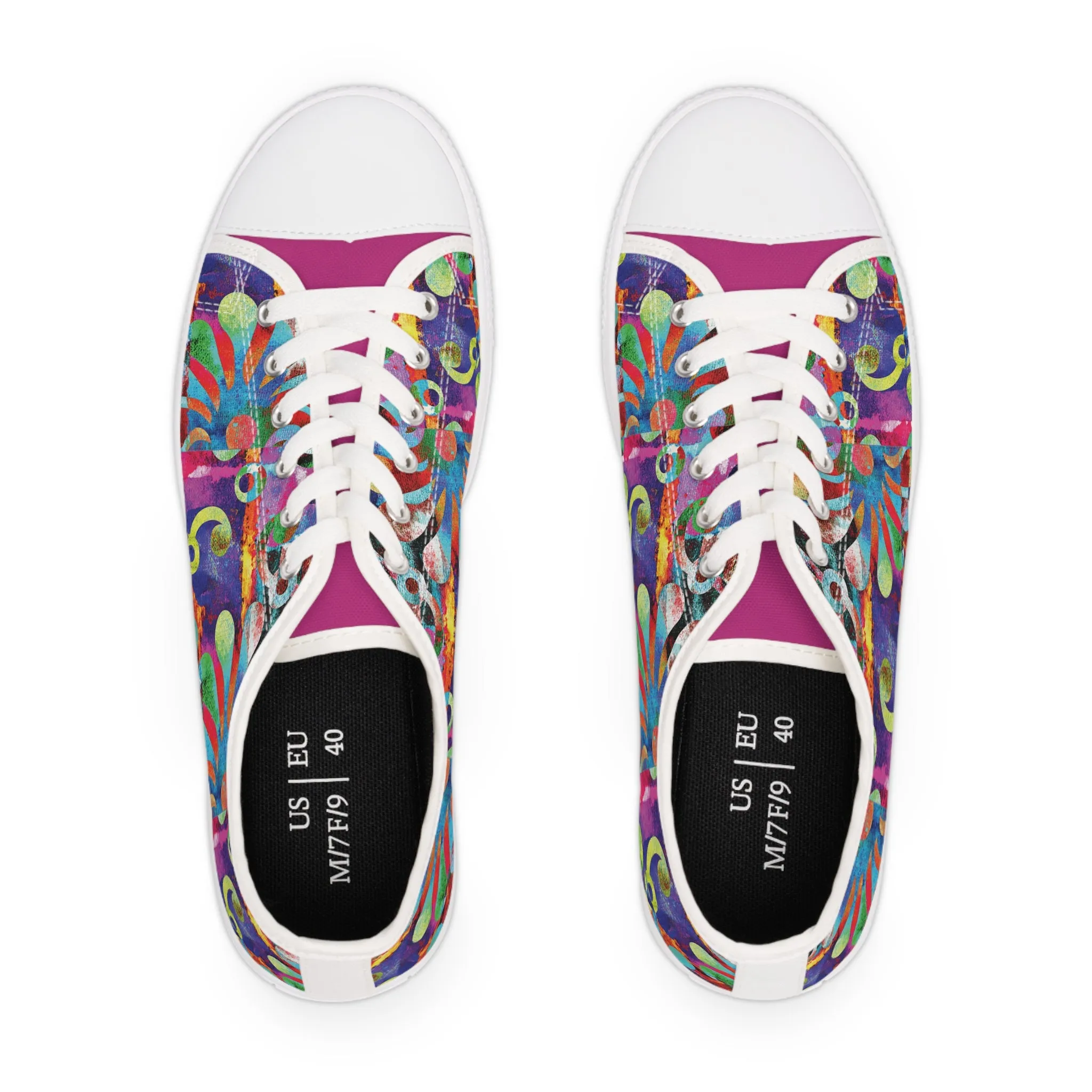 Funky Magic Women's Low Top Sneakers Shoes