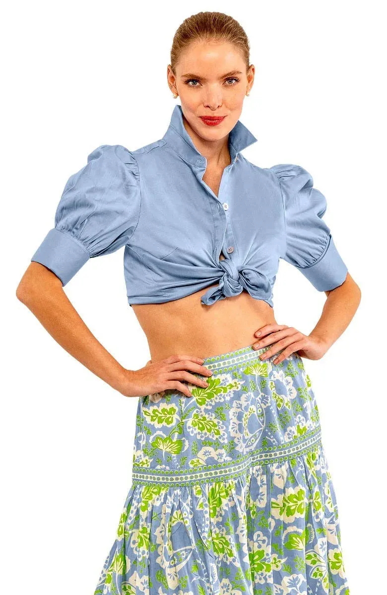 Gretchen Scott Designs Puff Sleeve Top - Solid