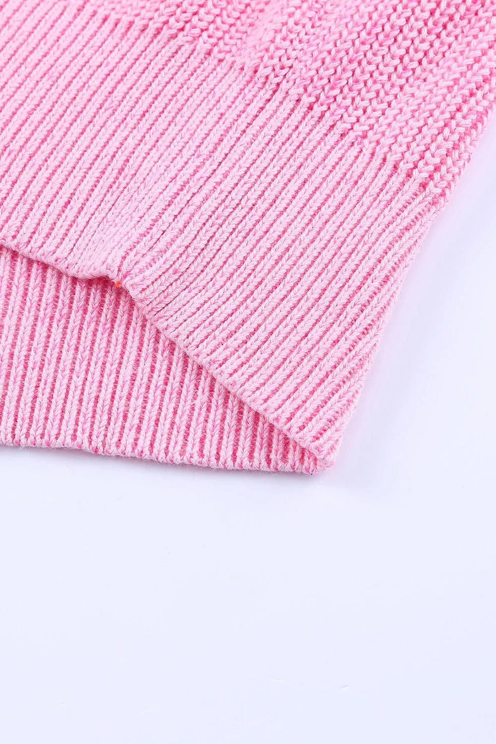 Henley V Neck Hooded Sweater