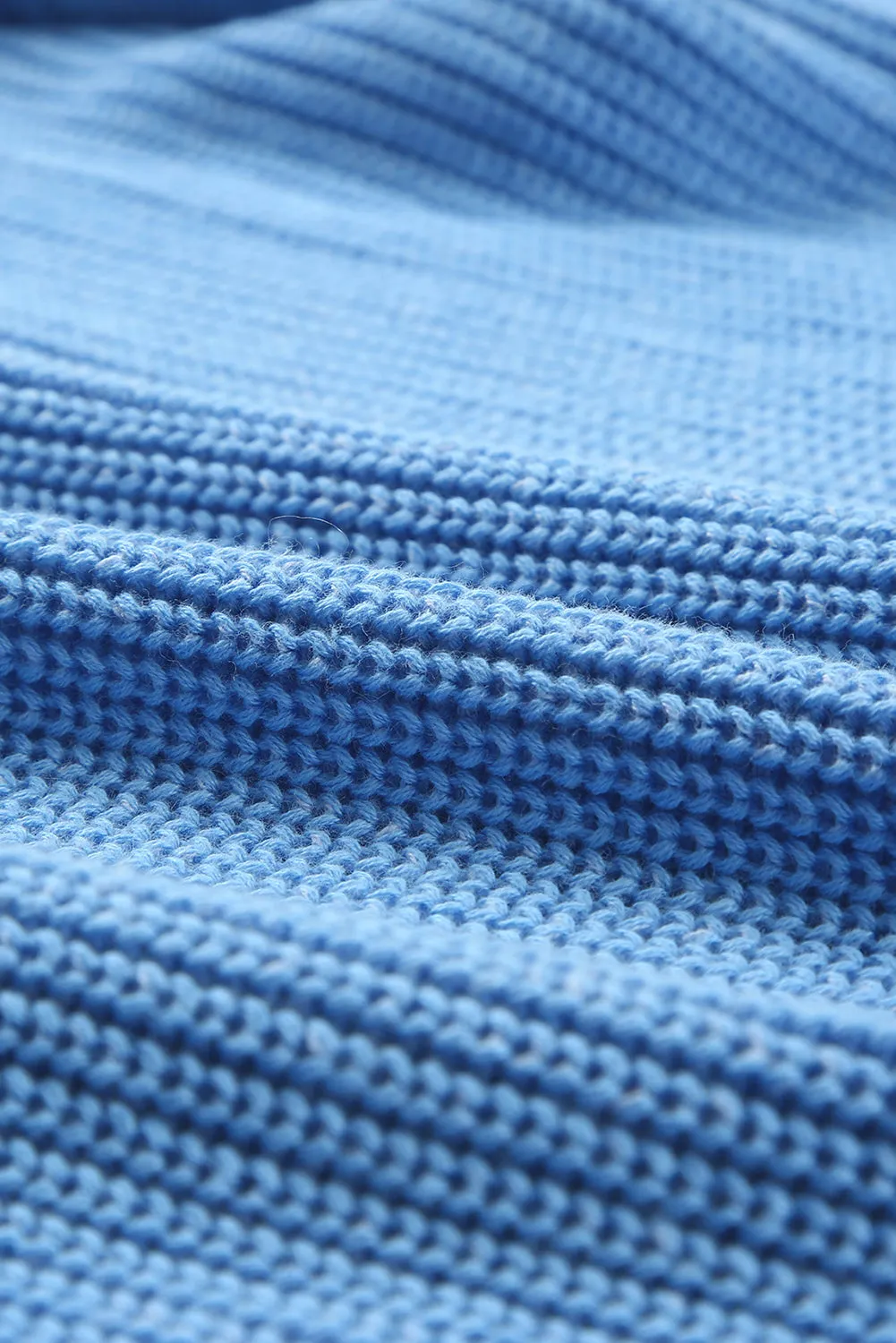 Henley V Neck Hooded Sweater