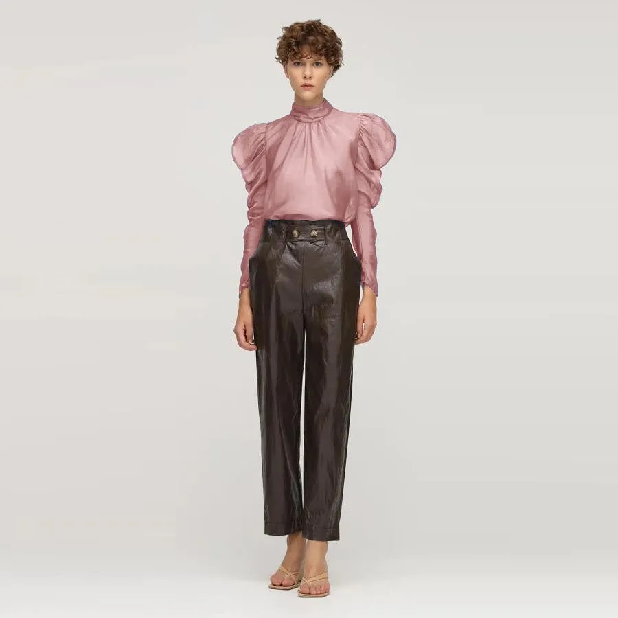 High Quality Satin  Blouses