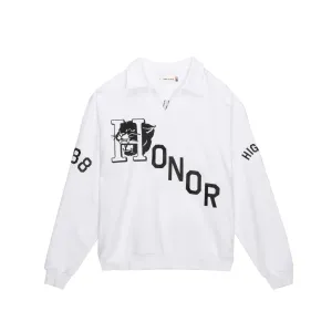 Honor The Gift Mens Mascot Henley Sweater