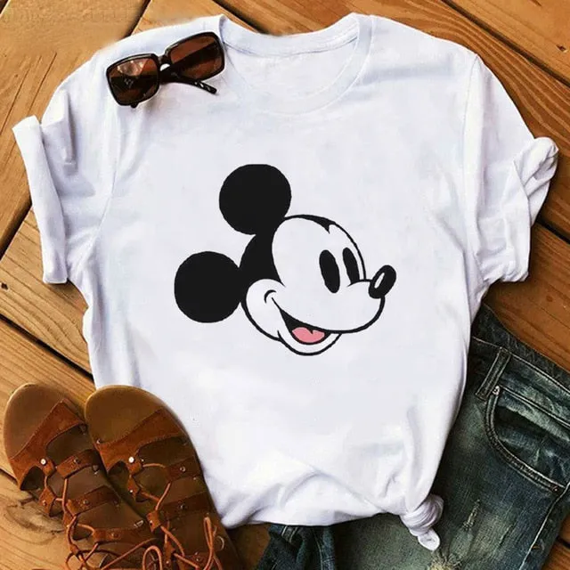 Hot Sale Summer Trend Style Cute Print Clothes Casual Vintage Shirt Chiffon Loose Women Blouses 2019 Print Fashion Women Tops