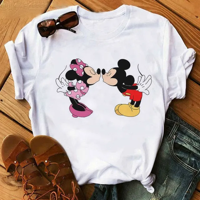 Hot Sale Summer Trend Style Cute Print Clothes Casual Vintage Shirt Chiffon Loose Women Blouses 2019 Print Fashion Women Tops