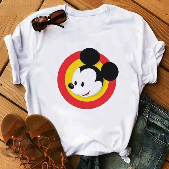 Hot Sale Summer Trend Style Cute Print Clothes Casual Vintage Shirt Chiffon Loose Women Blouses 2019 Print Fashion Women Tops