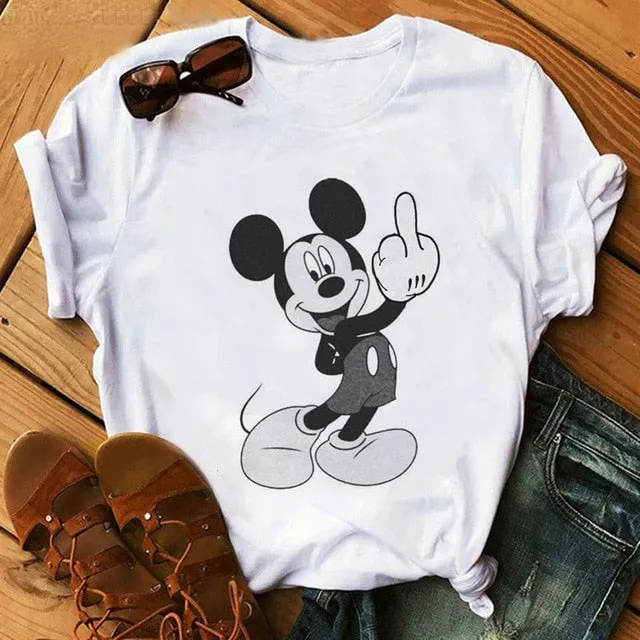 Hot Sale Summer Trend Style Cute Print Clothes Casual Vintage Shirt Chiffon Loose Women Blouses 2019 Print Fashion Women Tops